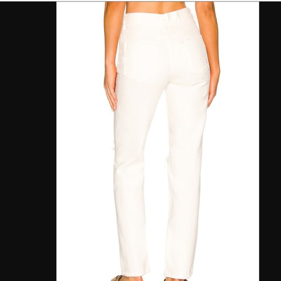 Free People We the Free White Distressed Jean Size 27 - Picture 3 of 3